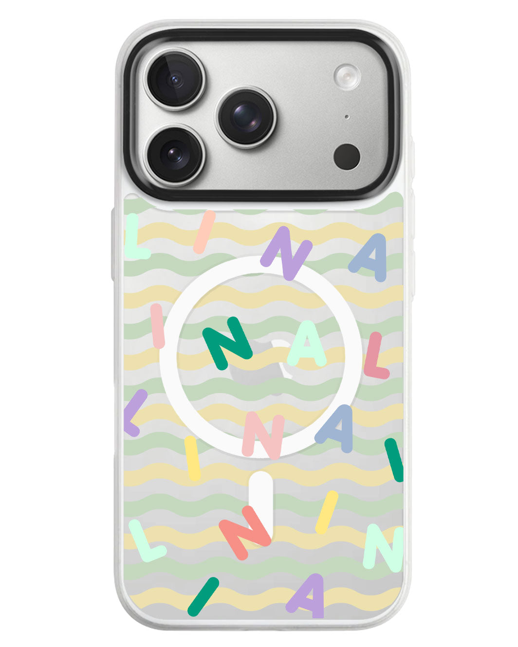 iPhone Rearguard MagSwap - Monogram 2.0 Rainbow