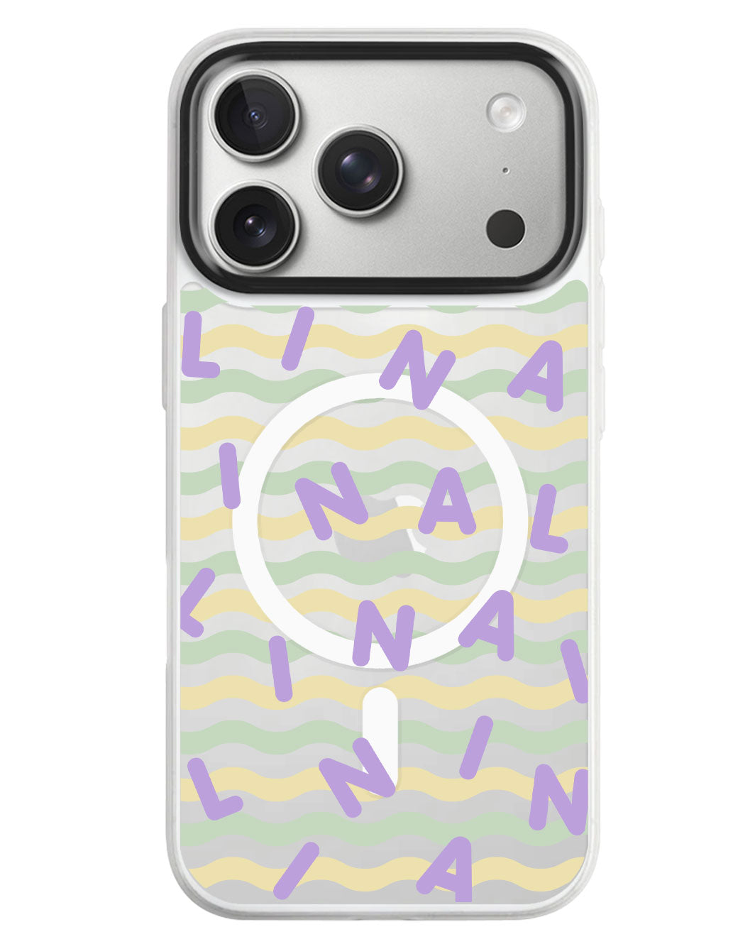 iPhone Rearguard MagSwap - Monogram 2.0 Ungu