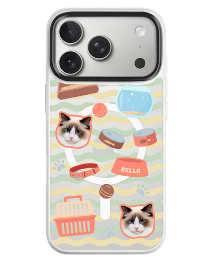 iPhone Rearguard MagSwap - Pet Grid Kitty Cozy Corner
