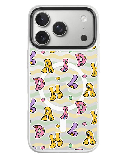 iPhone Rearguard MagSwap - Playful Monogram 7.0
