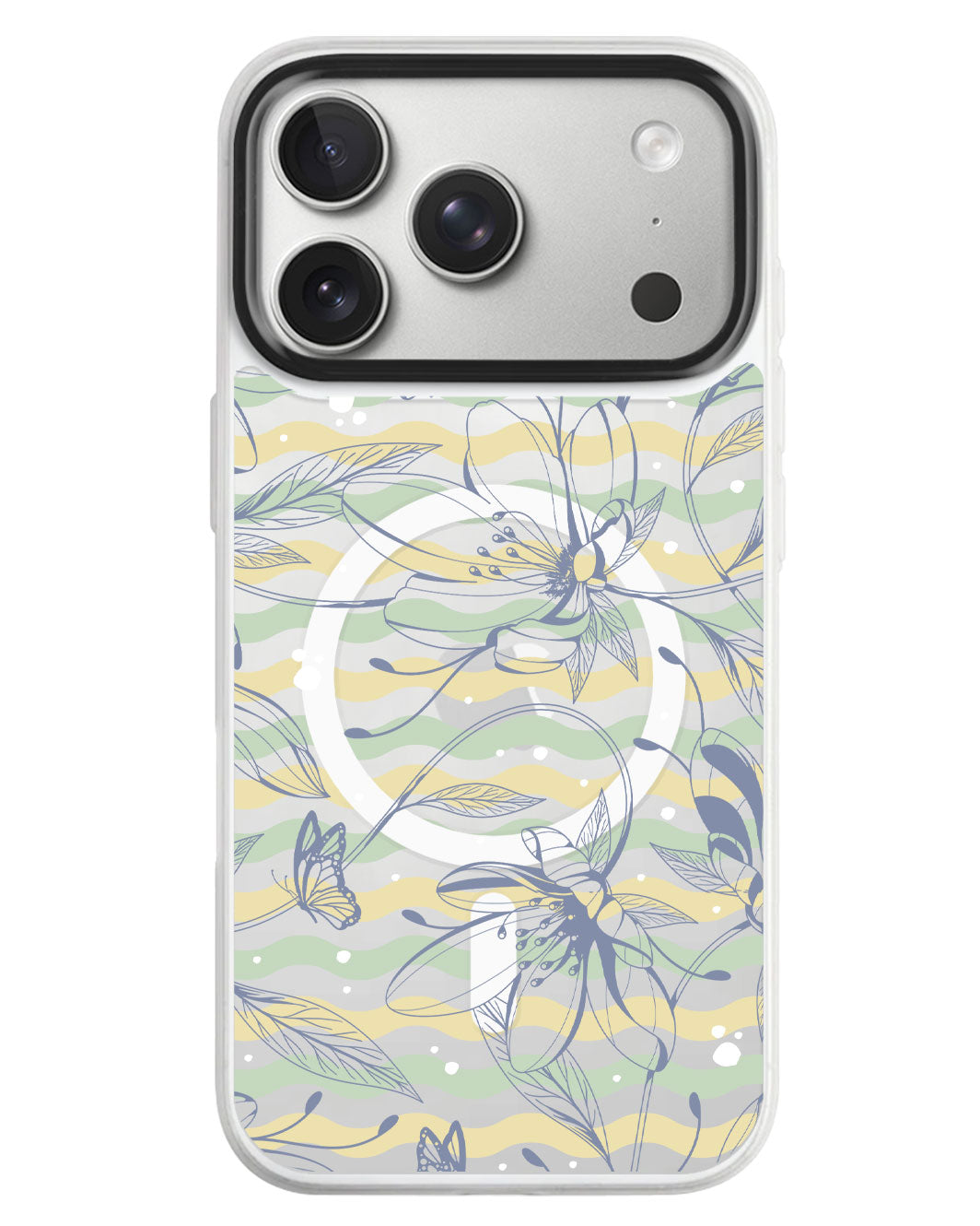 iPhone Rearguard MagSwap - Sketchy Flower & Butterfly 2.0