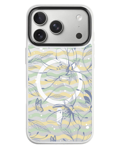iPhone Rearguard MagSwap - Sketchy Flower & Butterfly 2.0