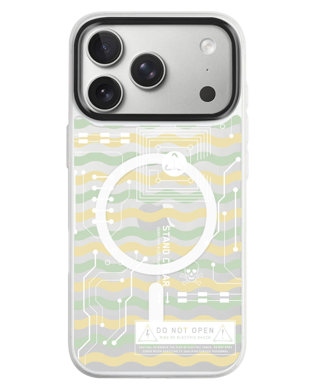 iPhone Rearguard MagSwap - Circuit White