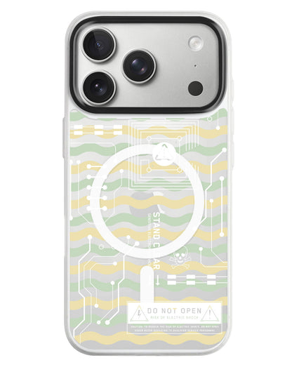 iPhone Rearguard MagSwap - Circuit White