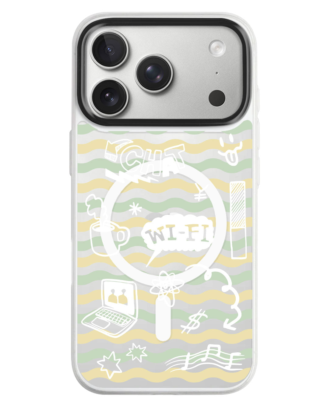 iPhone Rearguard MagSwap - Social White