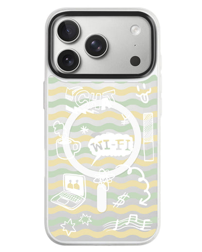 iPhone Rearguard MagSwap - Social White