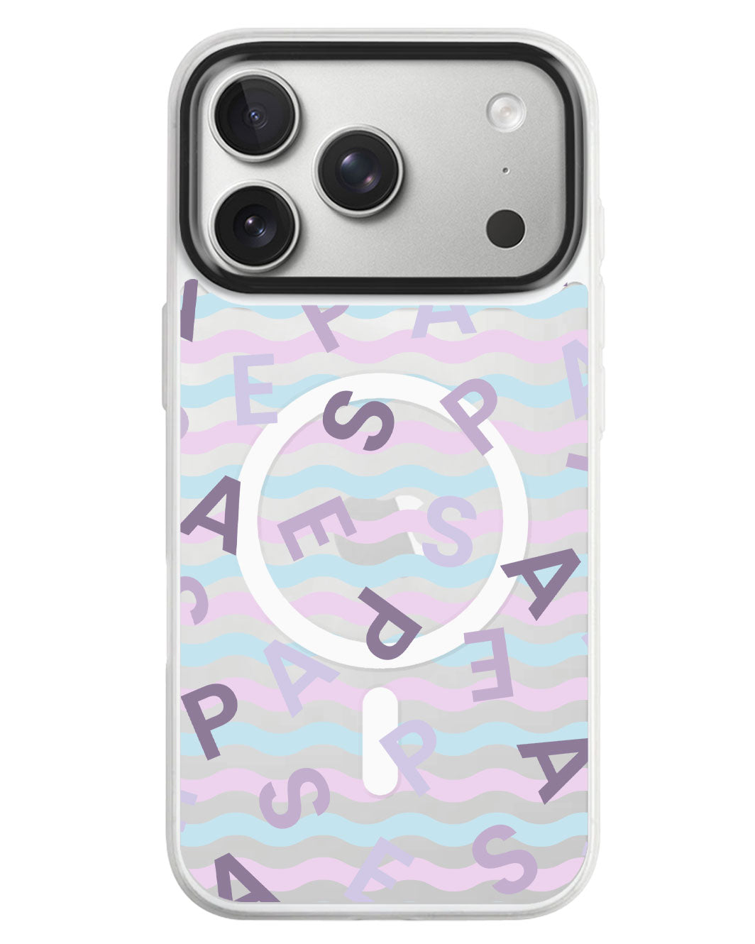 iPhone Rearguard MagSwap - Aespa Monogram