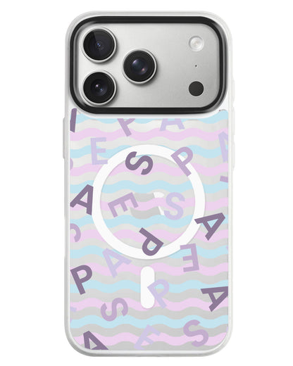 iPhone Rearguard MagSwap - Aespa Monogram