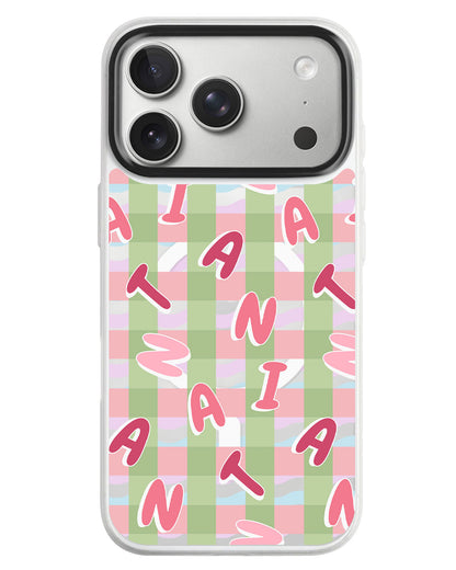iPhone Rearguard MagSwap - Checkered Monogram 4.0