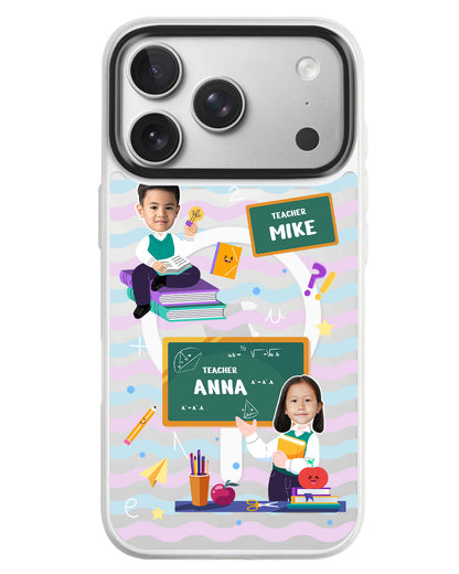 iPhone Rearguard MagSwap - Face Grid Dream Teacher
