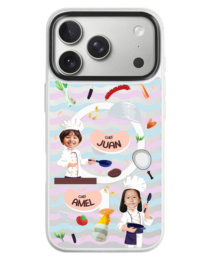 iPhone Rearguard MagSwap - Face Grid Dream Chef