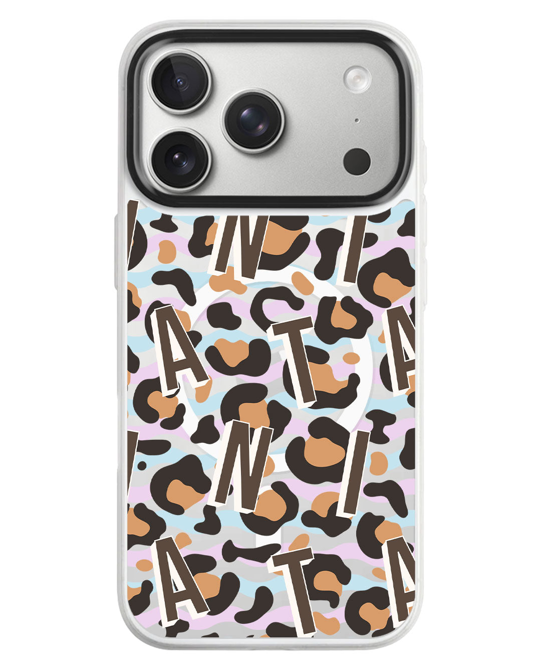 iPhone Rearguard MagSwap - Leopard Monogram 2.0