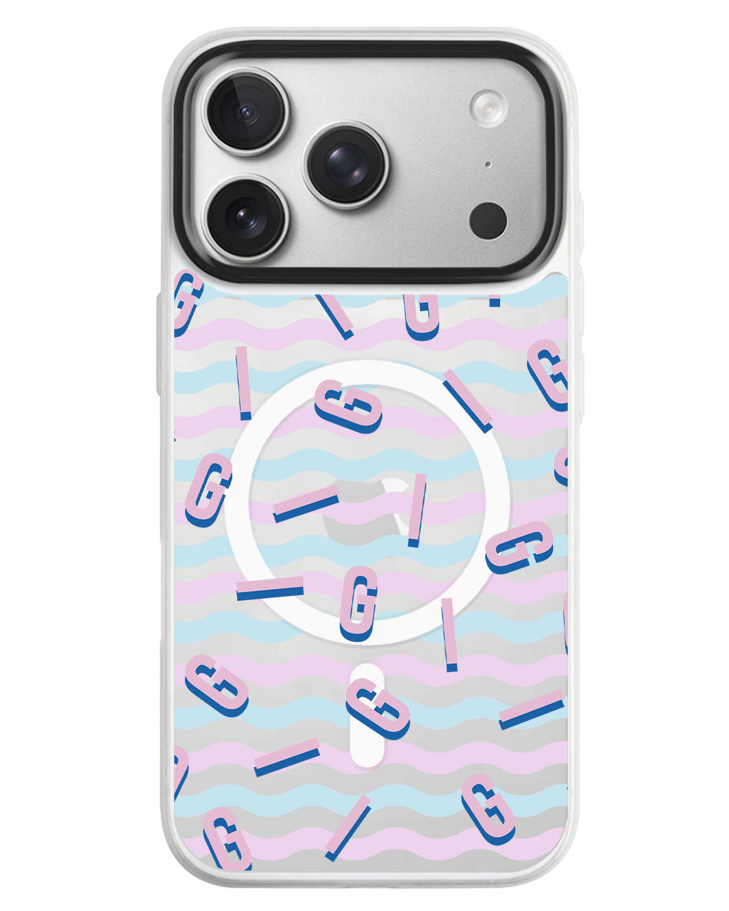 iPhone Rearguard MagSwap - Monogram 1.0 Cotton Candy