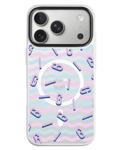 iPhone Rearguard MagSwap - Monogram 1.0 Cotton Candy