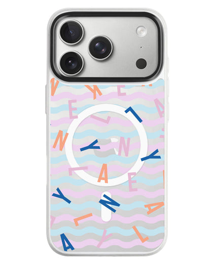 iPhone Rearguard MagSwap - Monogram 1.0 Rainbow