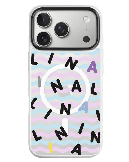 iPhone Rearguard MagSwap - Monogram 2.0 Hitam