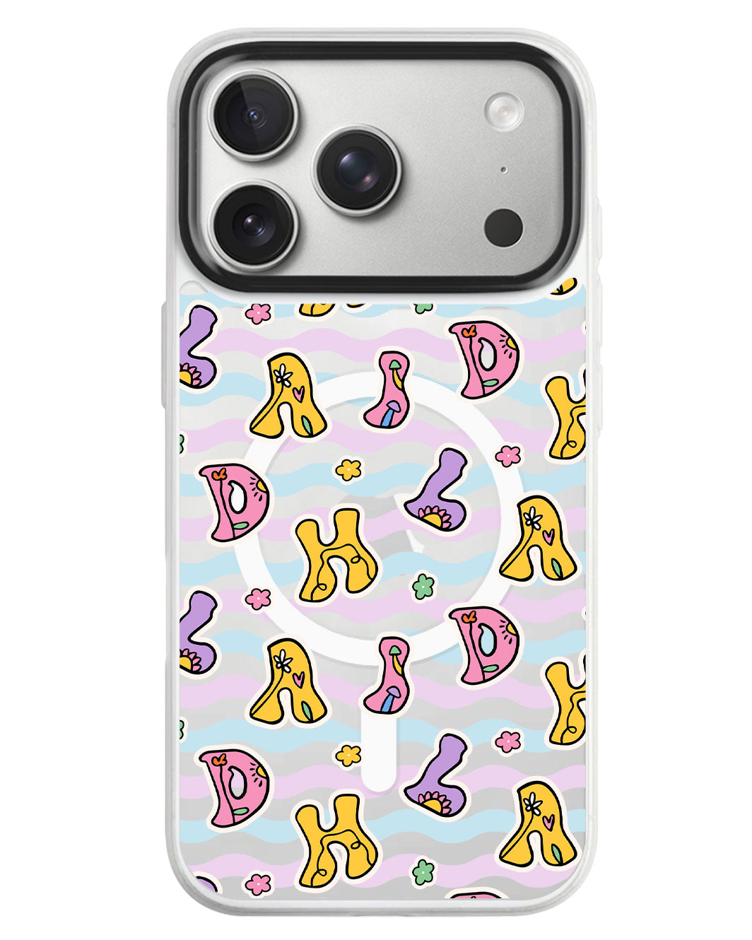 iPhone Rearguard MagSwap - Playful Monogram 7.0