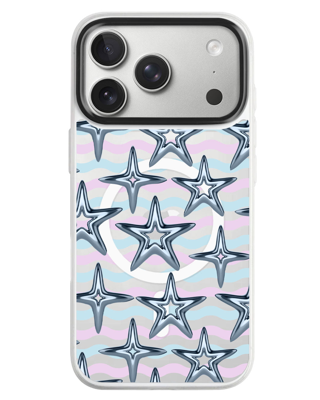 iPhone Rearguard MagSwap - Chrome Star
