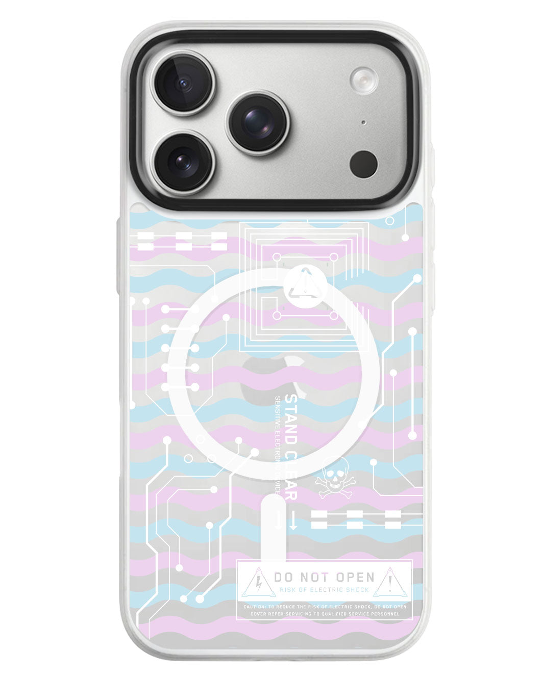iPhone Rearguard MagSwap - Circuit White