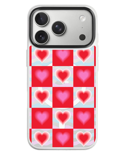 iPhone Rearguard MagSwap - Love Checkered