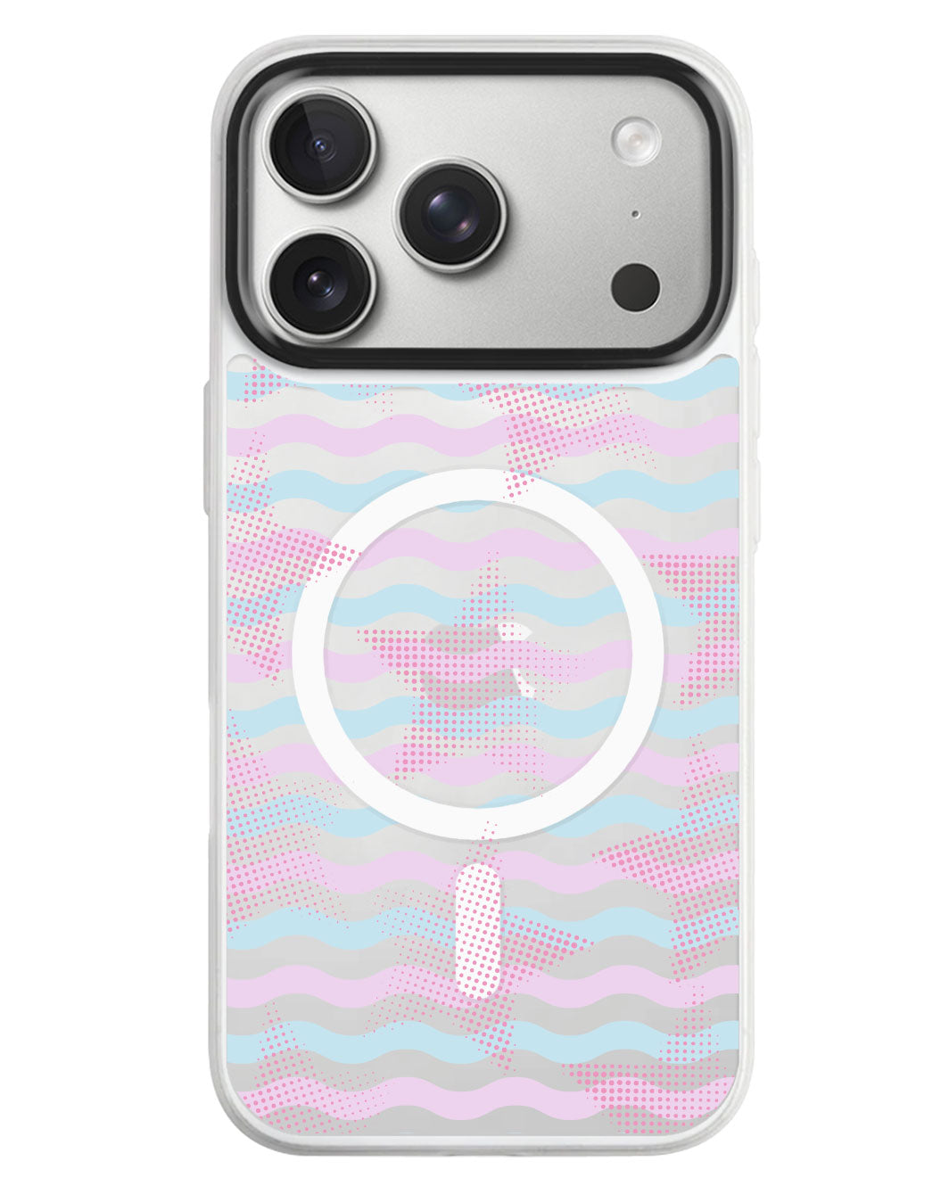iPhone Rearguard MagSwap - Pink Star