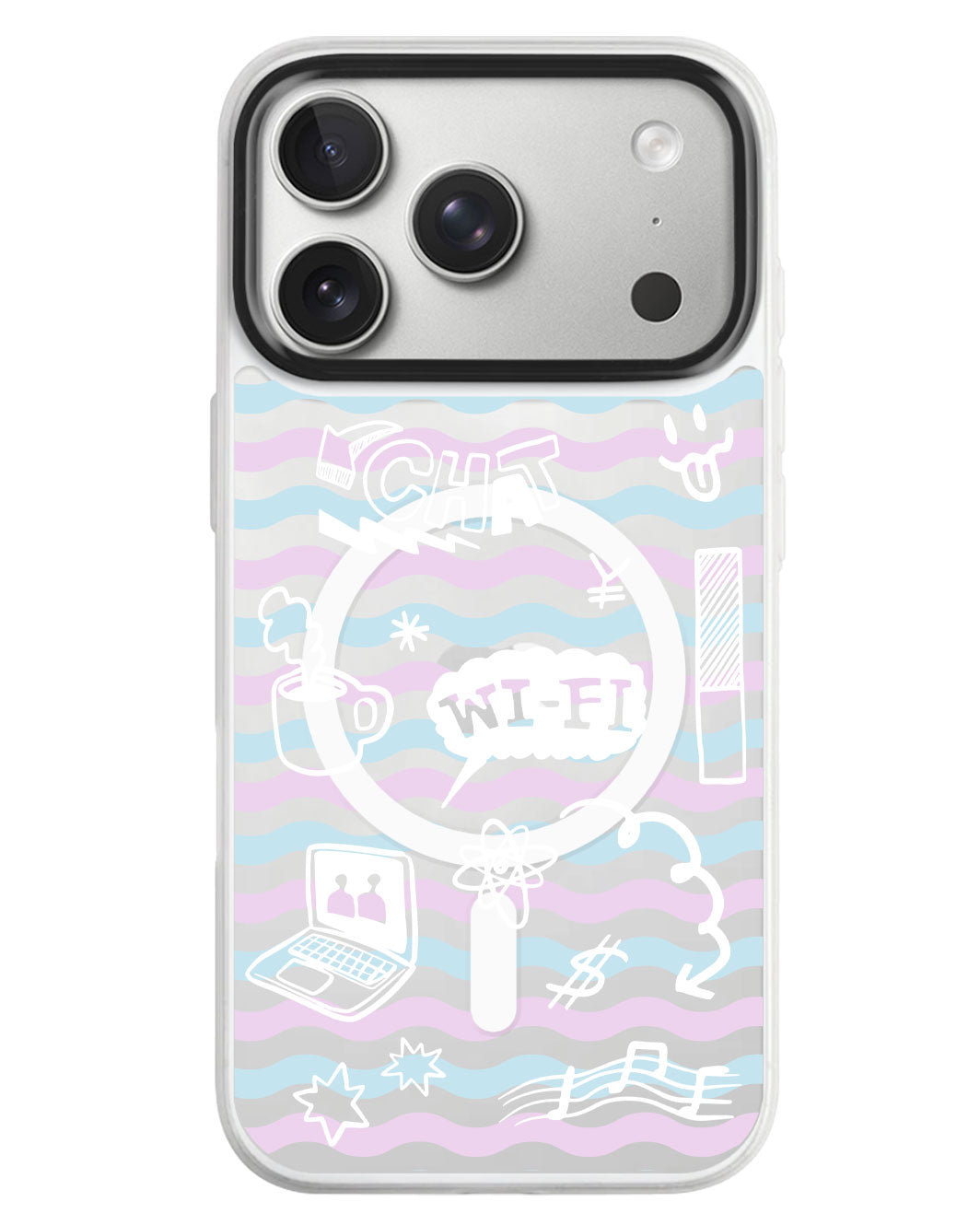 iPhone Rearguard MagSwap - Social White