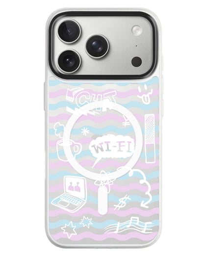 iPhone Rearguard MagSwap - Social White