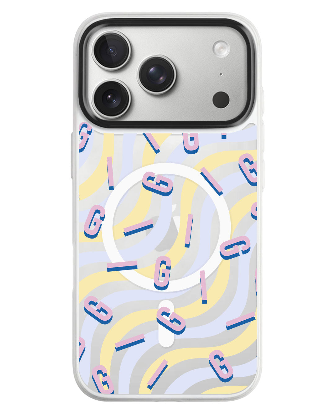 iPhone Rearguard MagSwap - Monogram 1.0 Cotton Candy