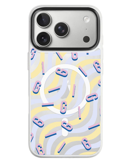 iPhone Rearguard MagSwap - Monogram 1.0 Cotton Candy