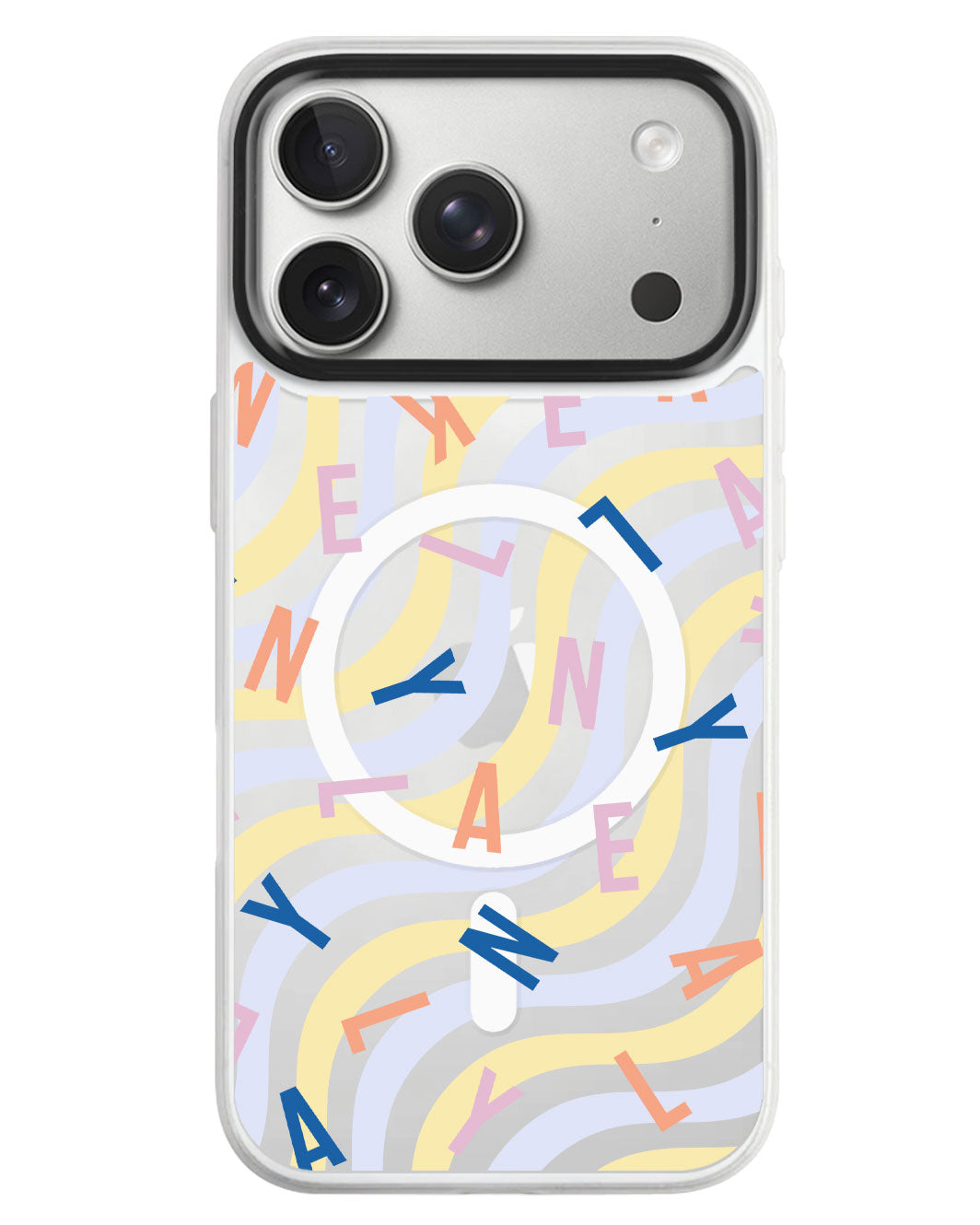 iPhone Rearguard MagSwap - Monogram 1.0 Rainbow