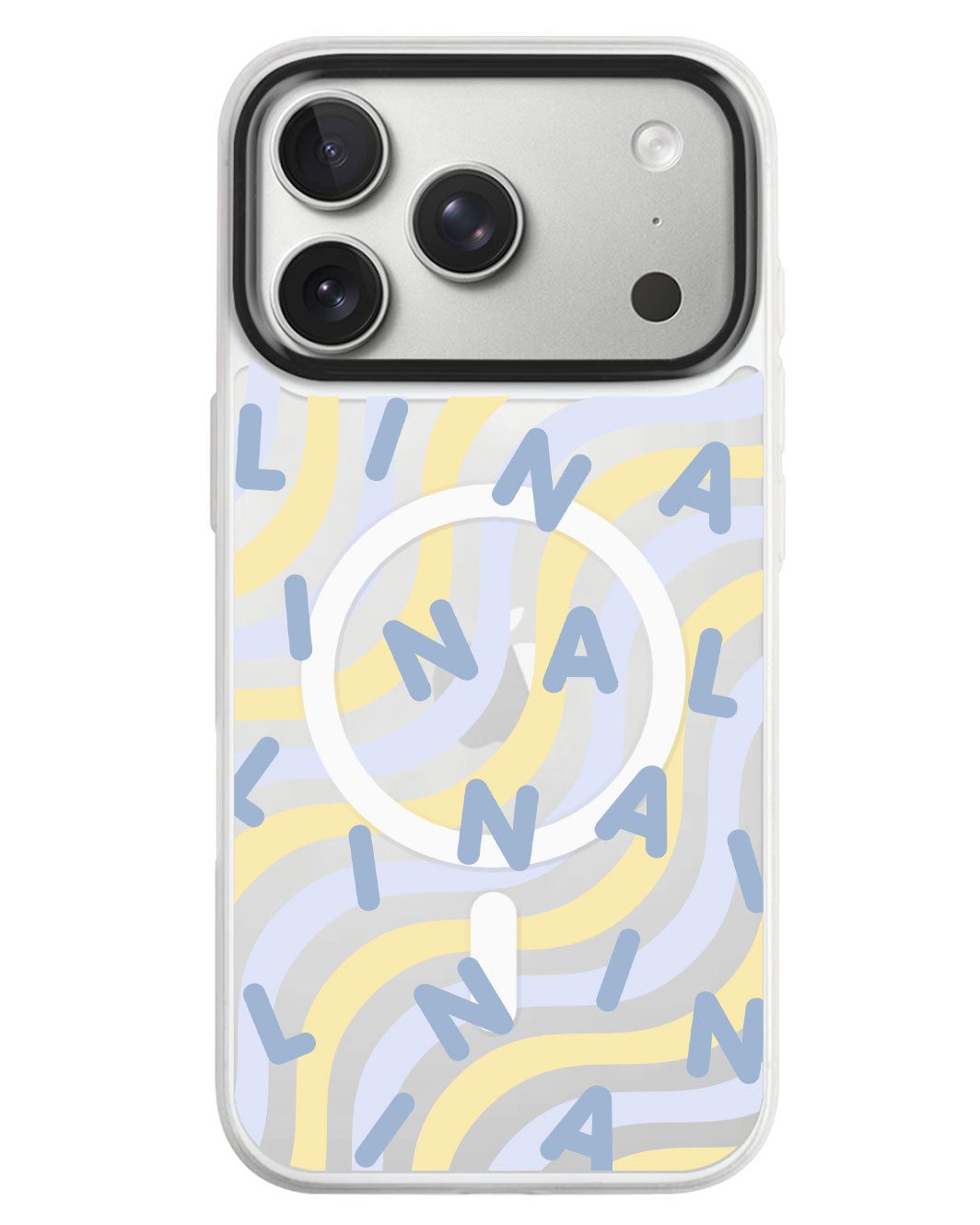 iPhone Rearguard MagSwap - Monogram 2.0 Blue