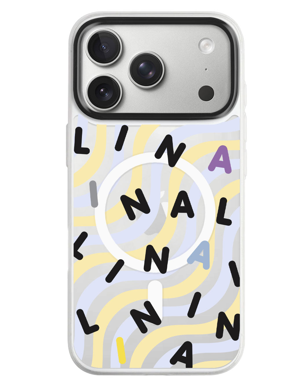 iPhone Rearguard MagSwap - Monogram 2.0 Hitam