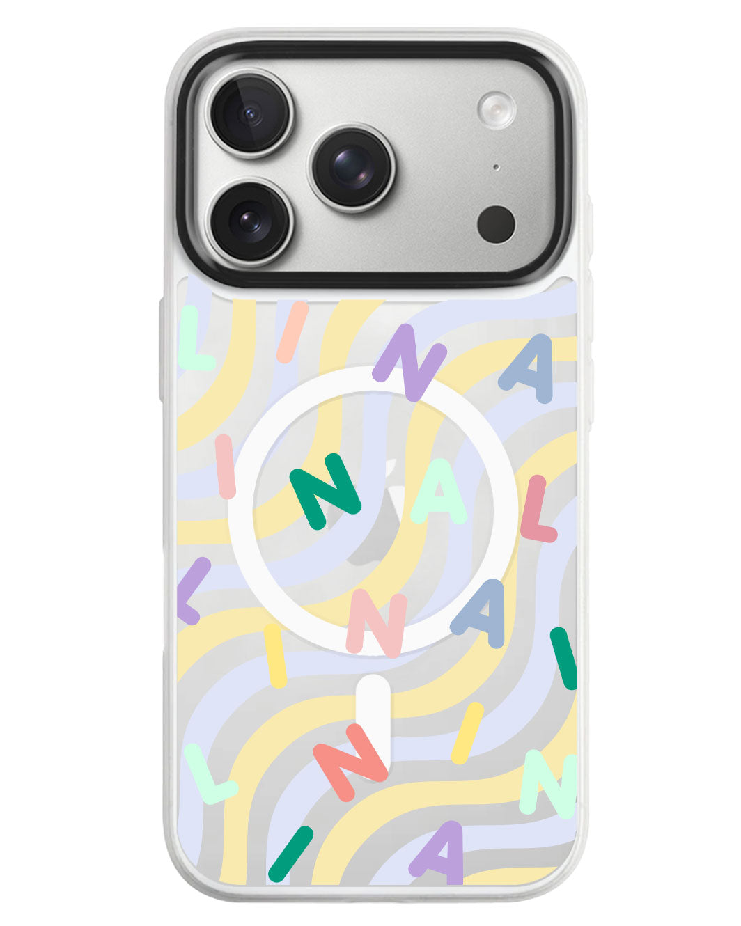 iPhone Rearguard MagSwap - Monogram 2.0 Rainbow