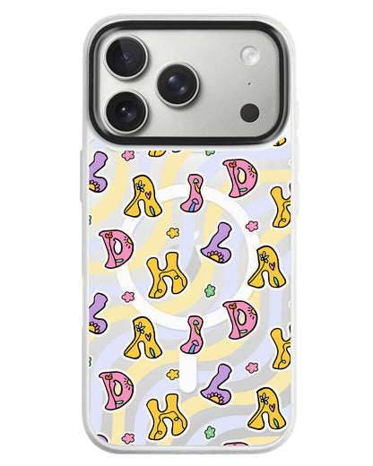 iPhone Rearguard MagSwap - Playful Monogram 7.0
