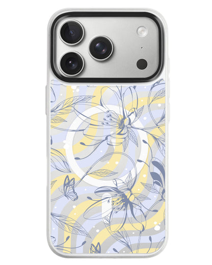 iPhone Rearguard MagSwap - Sketchy Flower & Butterfly 2.0
