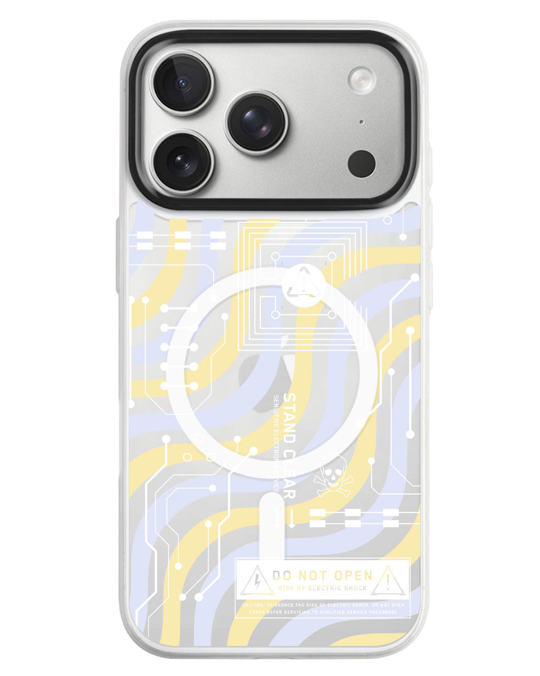 iPhone Rearguard MagSwap - Circuit White