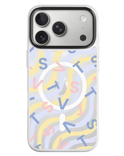 iPhone Rearguard MagSwap - Seventeen Monogram