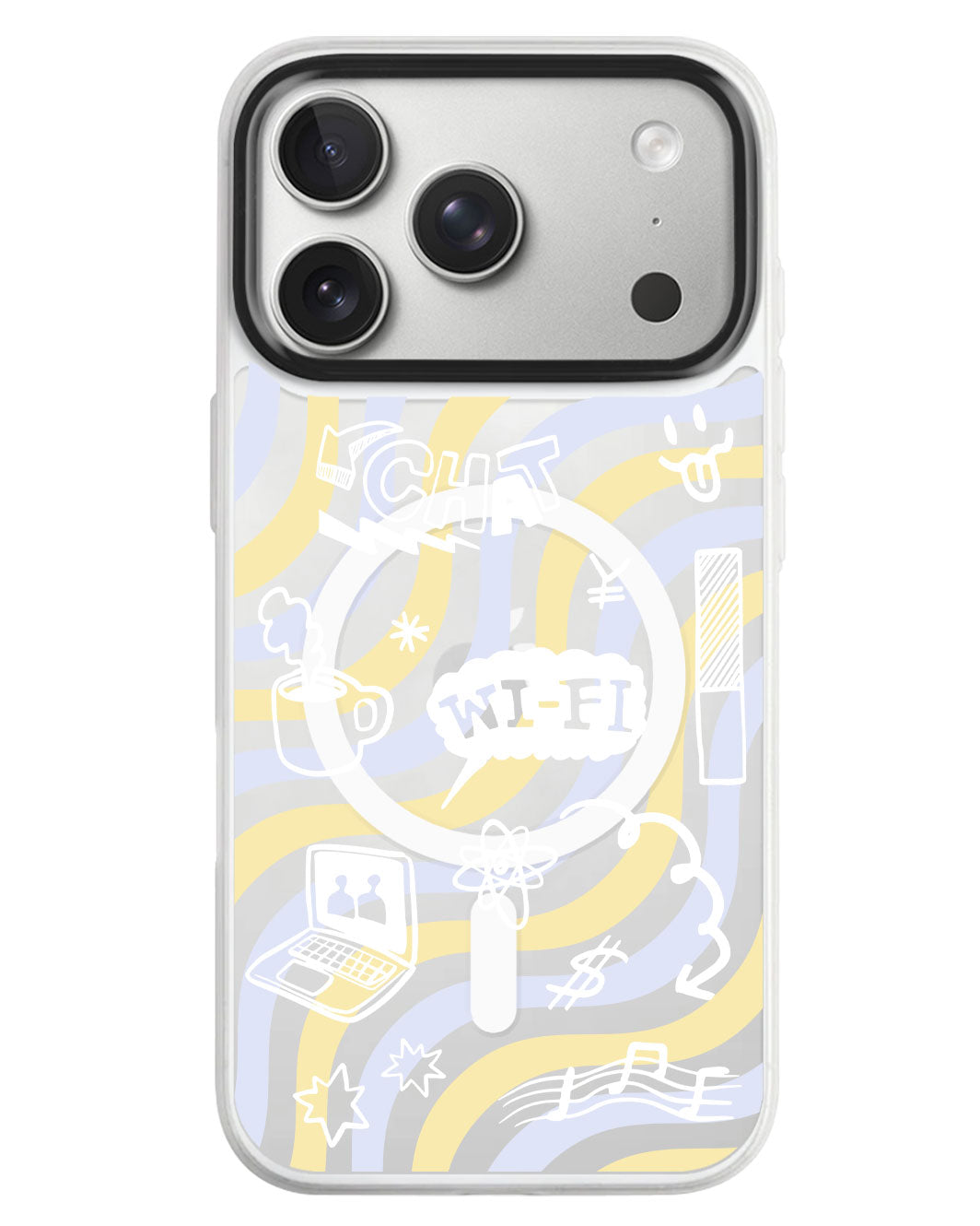 iPhone Rearguard MagSwap - Social White