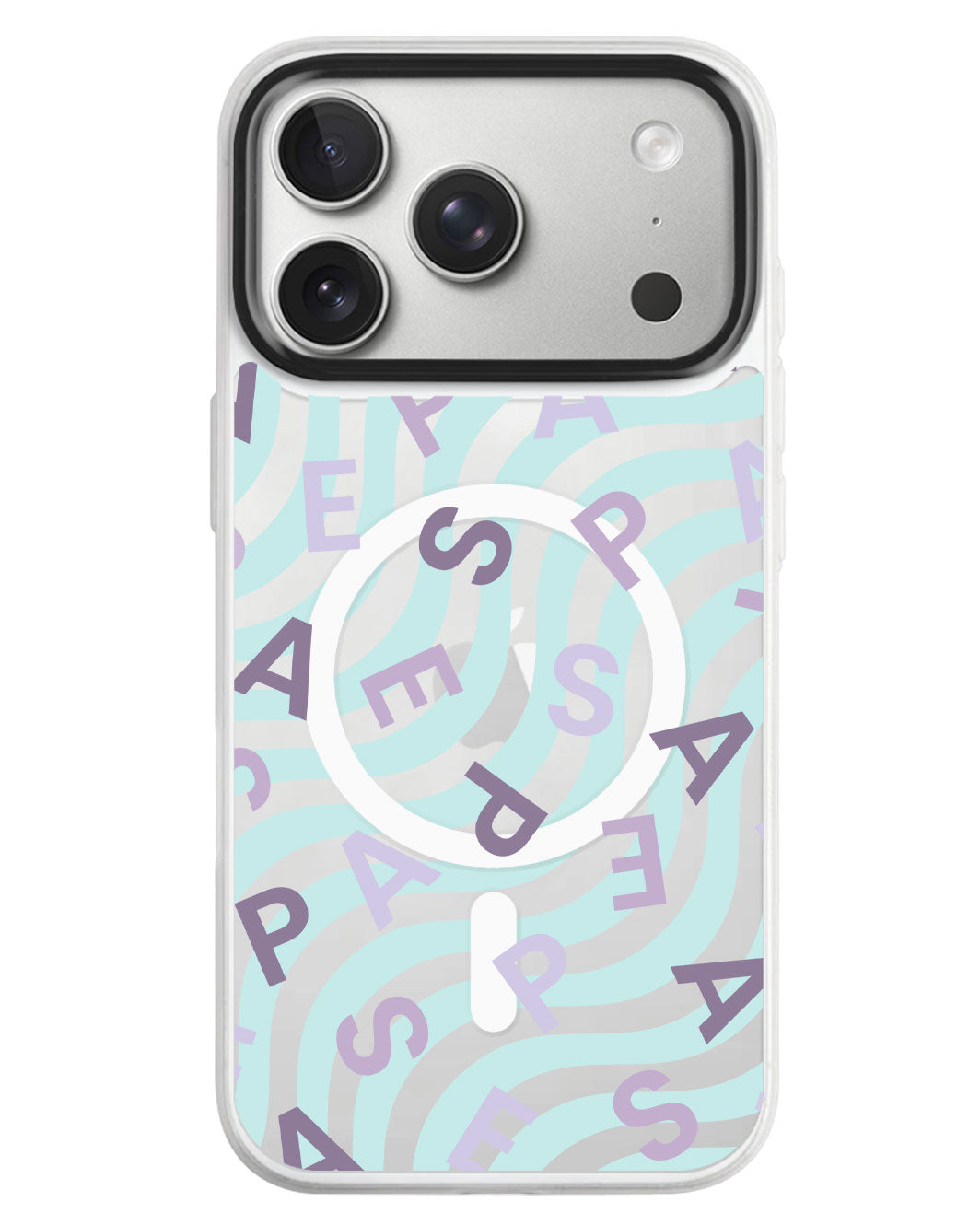 iPhone Rearguard MagSwap - Aespa Monogram