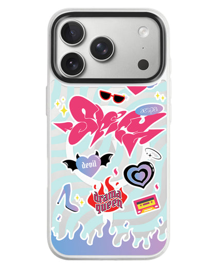 iPhone Rearguard MagSwap - Aespa Spicy