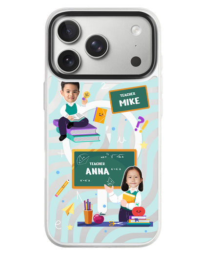 iPhone Rearguard MagSwap - Face Grid Dream Teacher