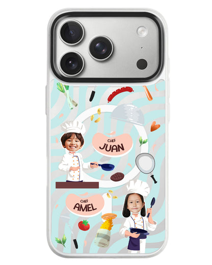 iPhone Rearguard MagSwap - Face Grid Dream Chef