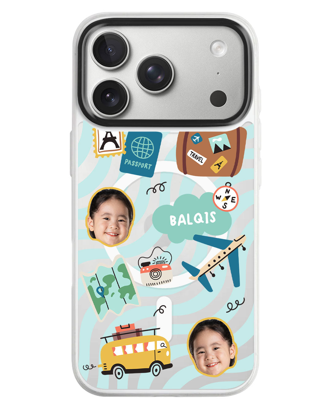 iPhone Rearguard MagSwap - Face Grid Travel