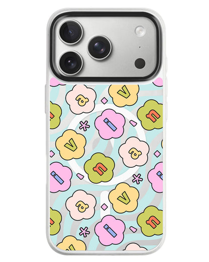 iPhone Rearguard MagSwap - Flower Petals Monogram 1.0