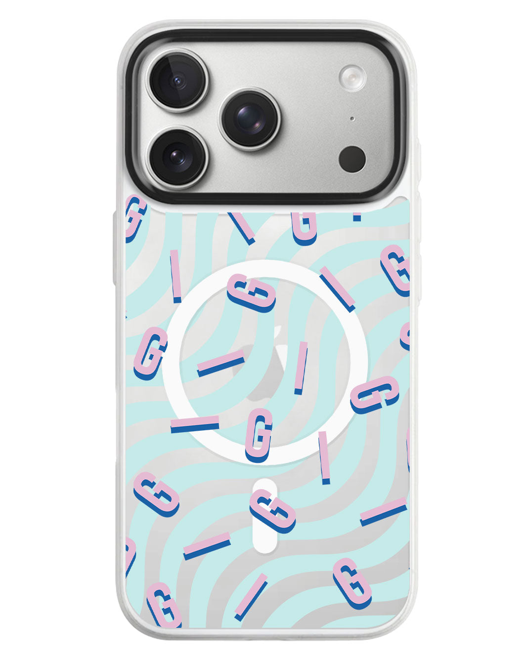 iPhone Rearguard MagSwap - Monogram 1.0 Cotton Candy