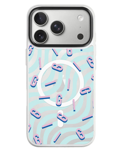 iPhone Rearguard MagSwap - Monogram 1.0 Cotton Candy