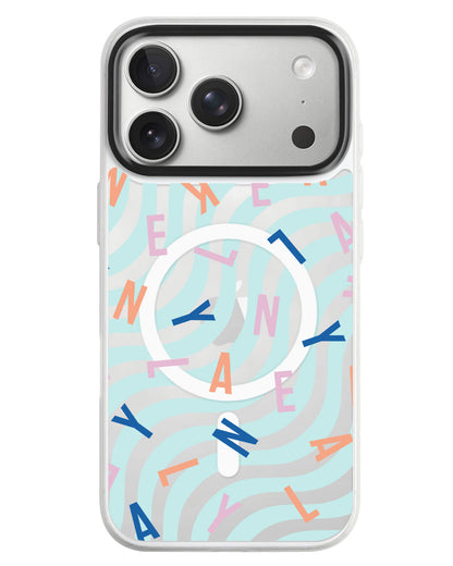 iPhone Rearguard MagSwap - Monogram 1.0 Rainbow
