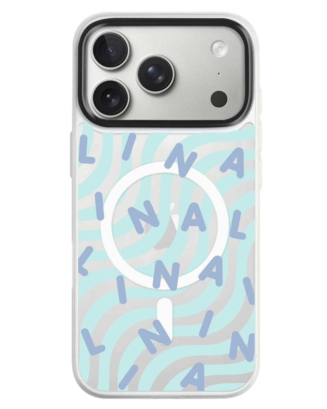 iPhone Rearguard MagSwap - Monogram 2.0 Blue