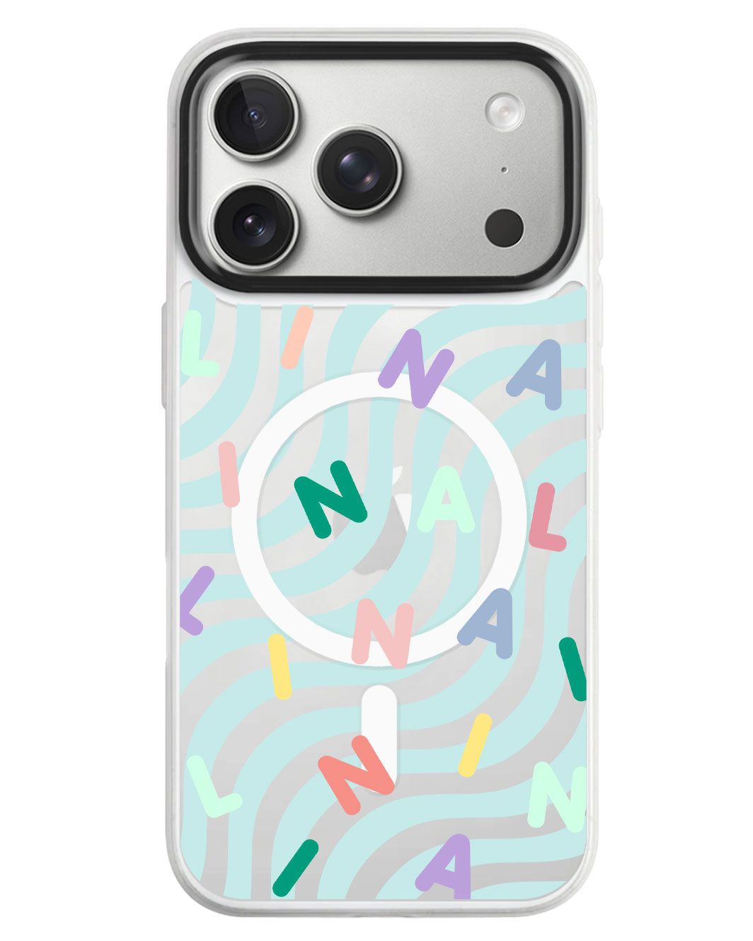 iPhone Rearguard MagSwap - Monogram 2.0 Rainbow