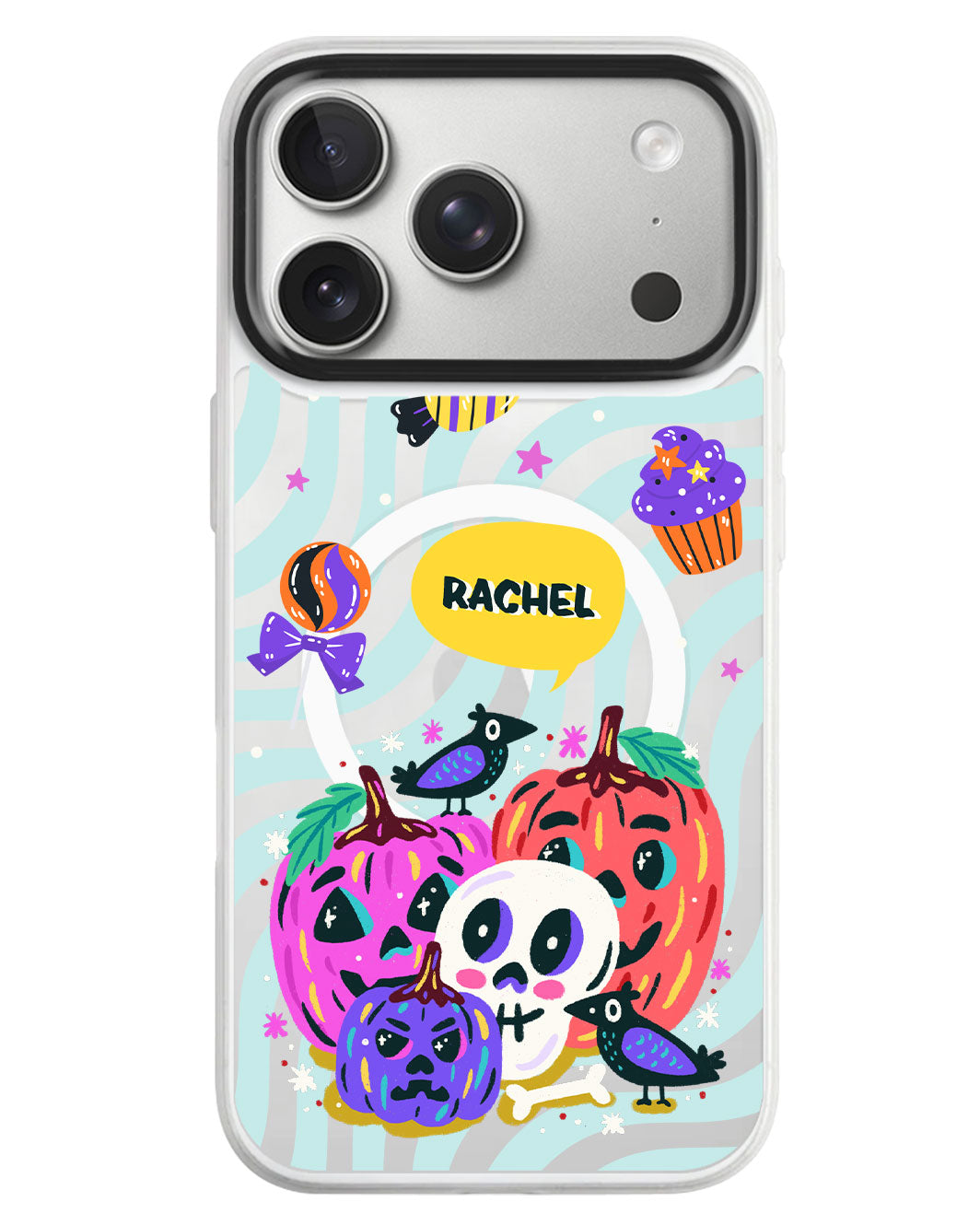 iPhone Rearguard MagSwap - Pumpkins Monster